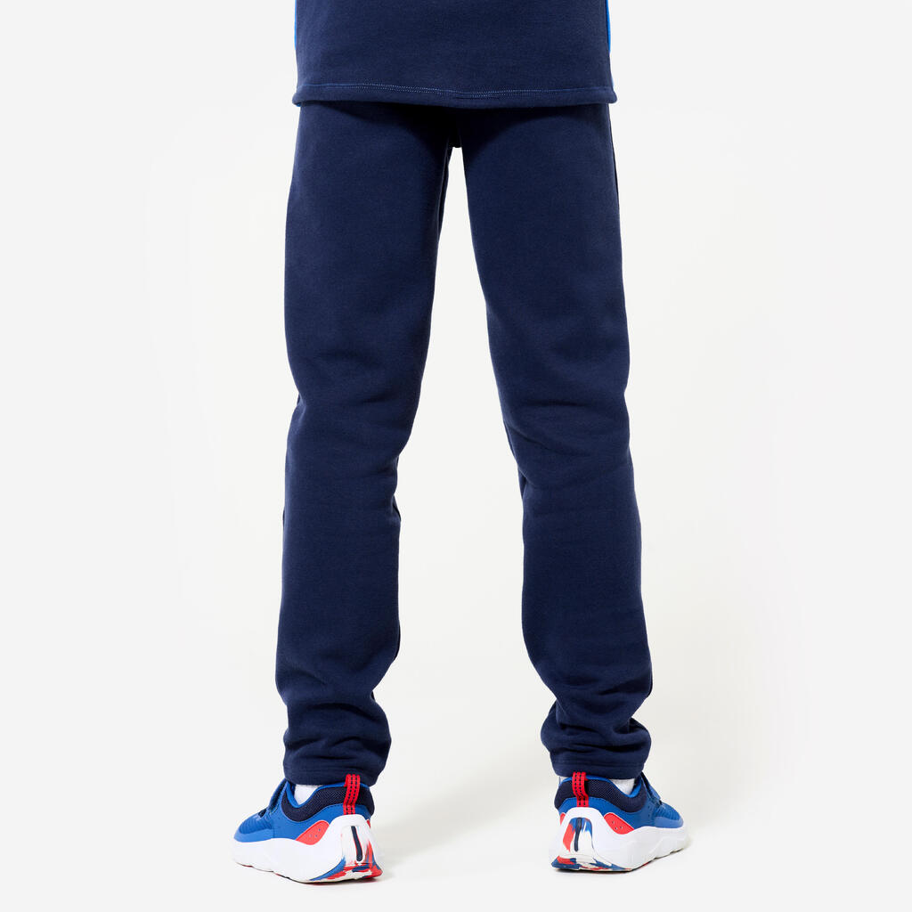 Survêtement chaud enfant - Warmy zip bleu