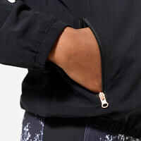 Girls' Multisport Lightweight Breathable Jacket - Black