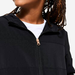 Girls' Multisport Lightweight Breathable Jacket - Black
