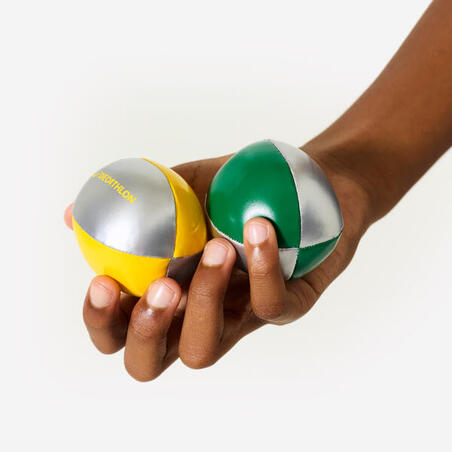 Набір з 3 м'ячів для жонглювання 55 мм/60 г