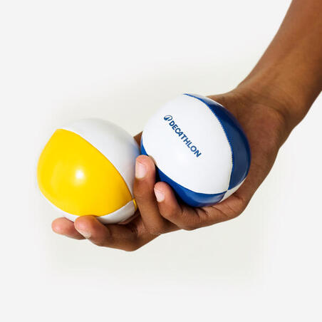 Набір з трьох м'ячів для жонглювання 65 мм 120 г 