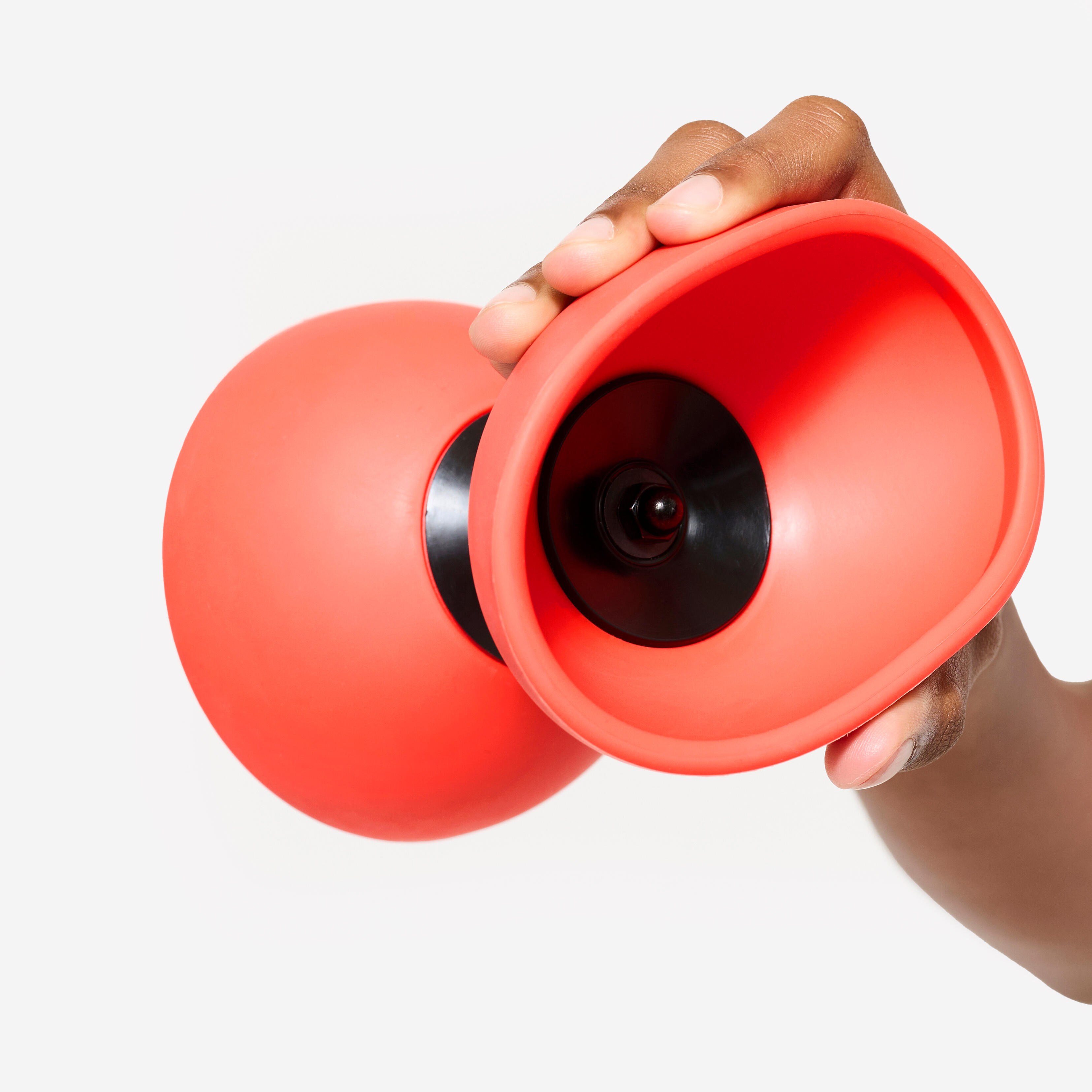 Diabolo + Wooden Handsticks - 100 Red - DOMYOS