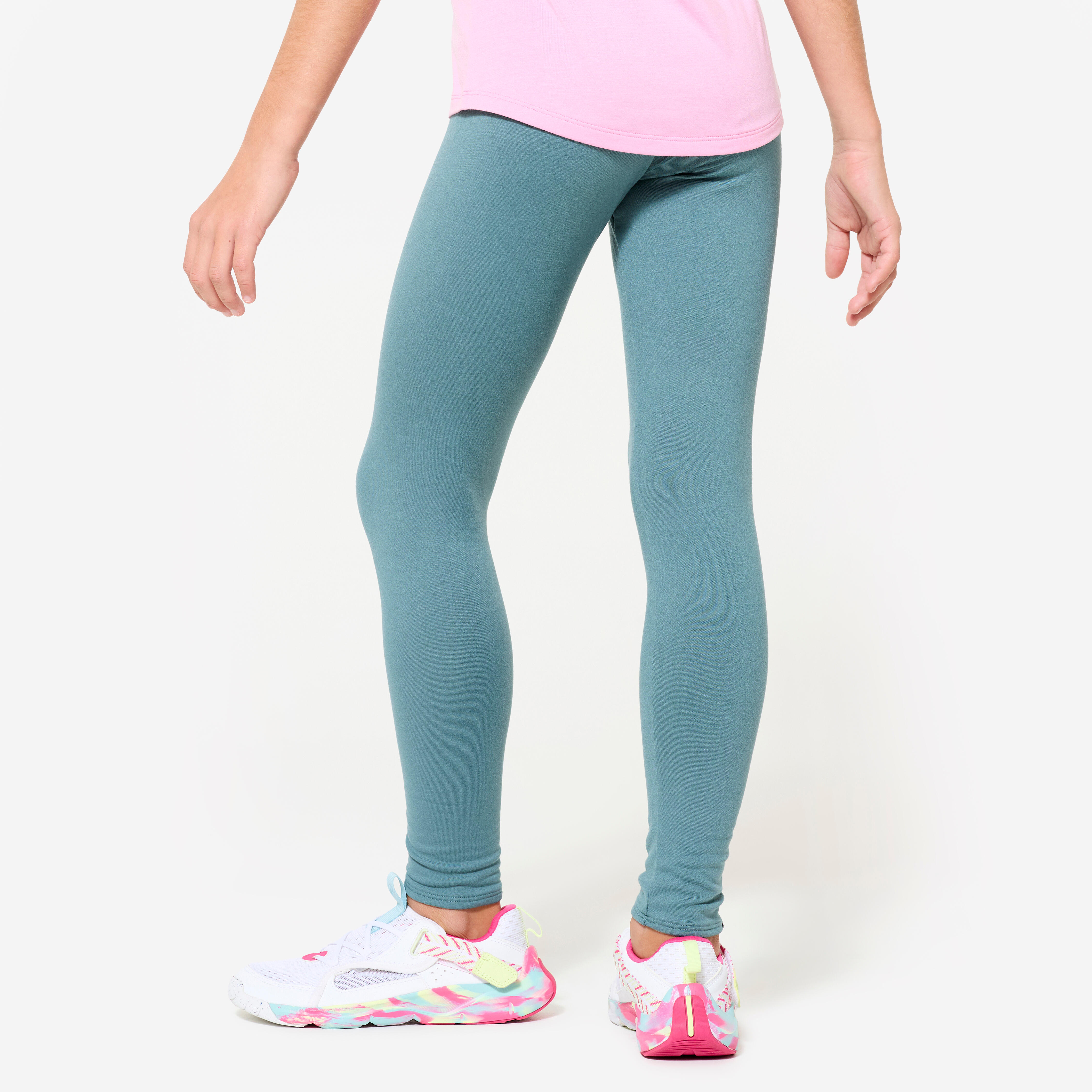 Girls' Warm and Breathable Multisport Leggings - DOMYOS