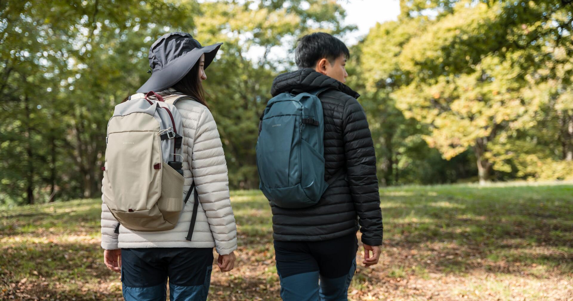 RUCKSACK NH100 ARPENAZ 20 L BLAU/GRAU