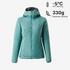 Women Warm Puffer Jacket with hood for mountain trekking- MT100 - 5°C - Blue