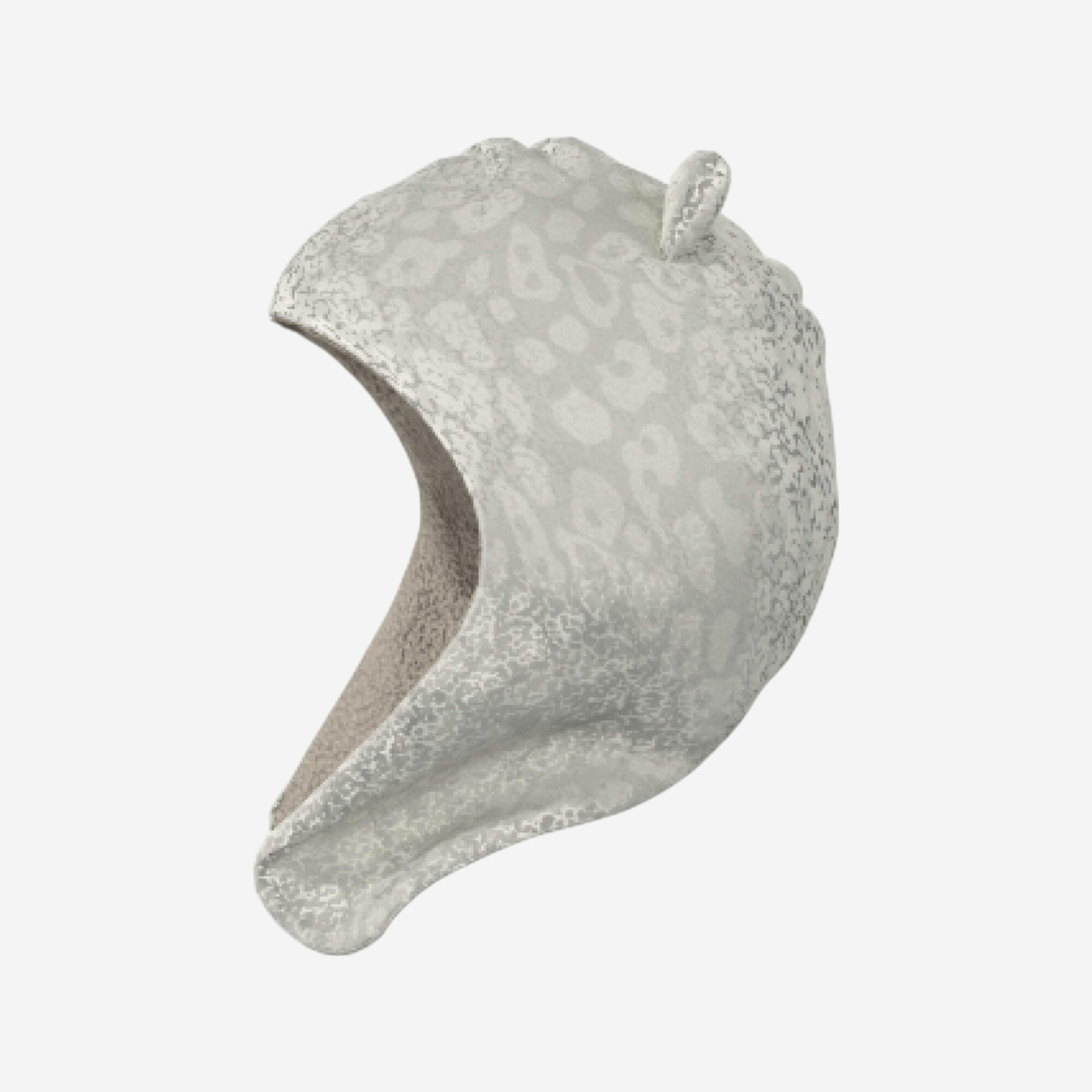 WEDZE Detská čiapka Babychou 500 s krytím uší béžová 47-53 cm