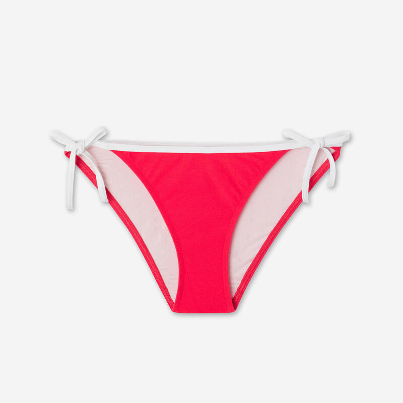 Bas de maillot surf culotte nouée éponge Femme - Sofy rose