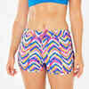 Women's boardshorts - Tini pandor blue pink and yellow