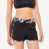Women's boardshorts - Tini black and white