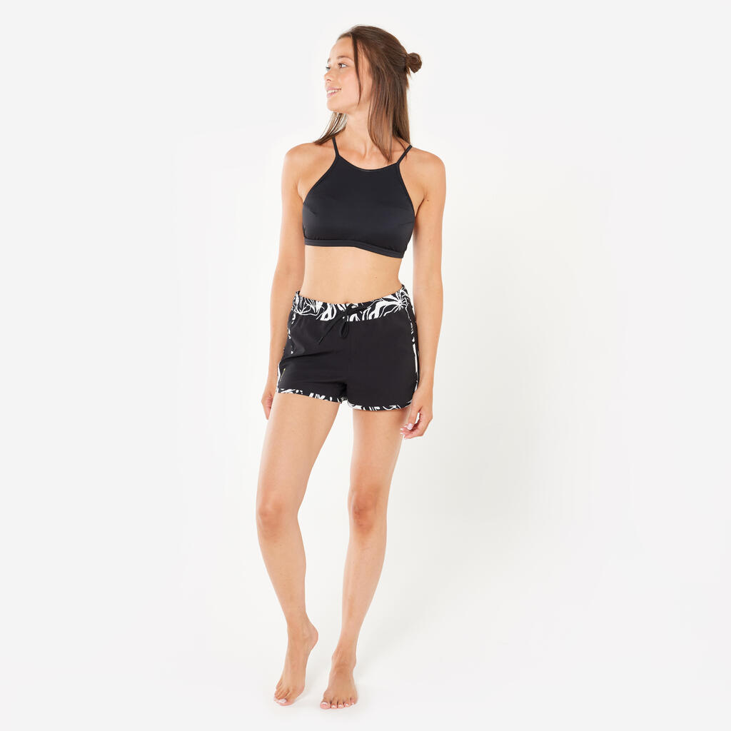 Women's boardshorts - Tini pandor blue pink and yellow