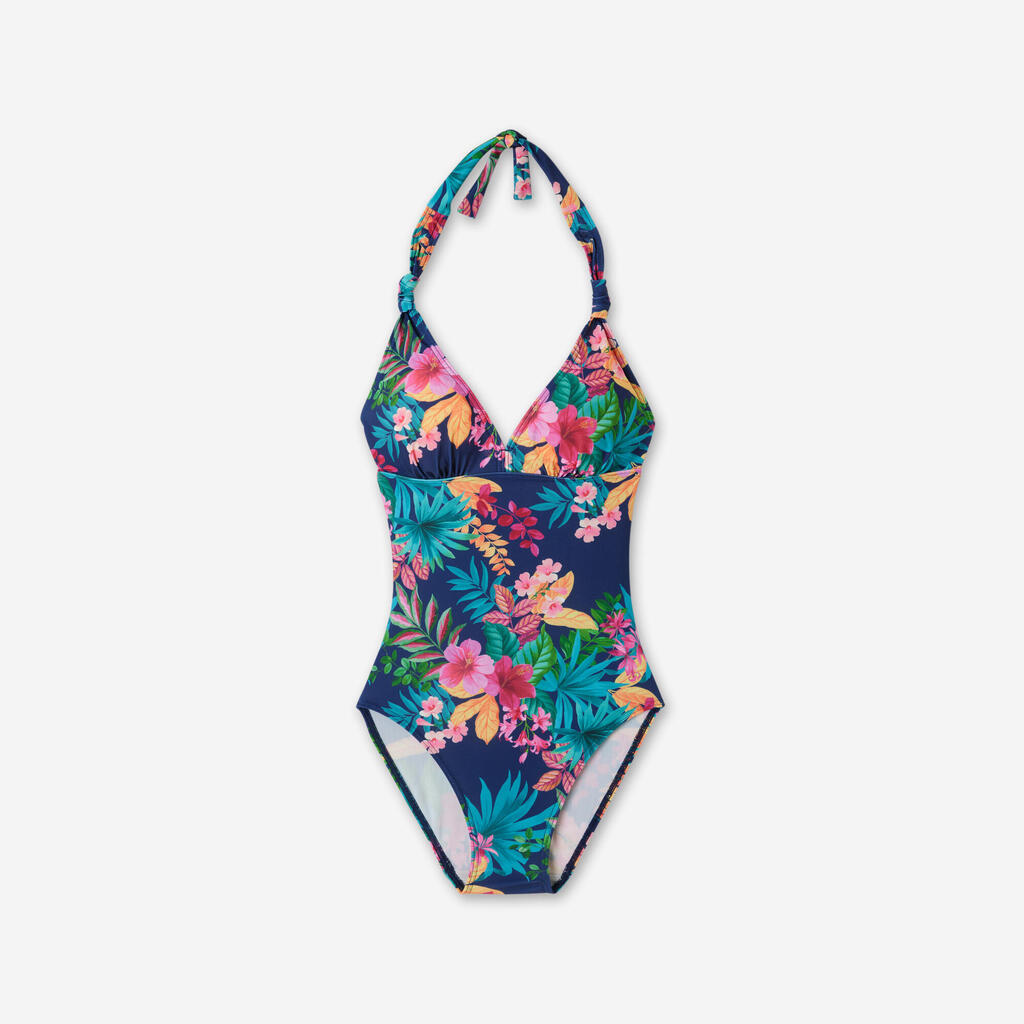 Maillot de bain une pièce Femme - Clea borabora bleu