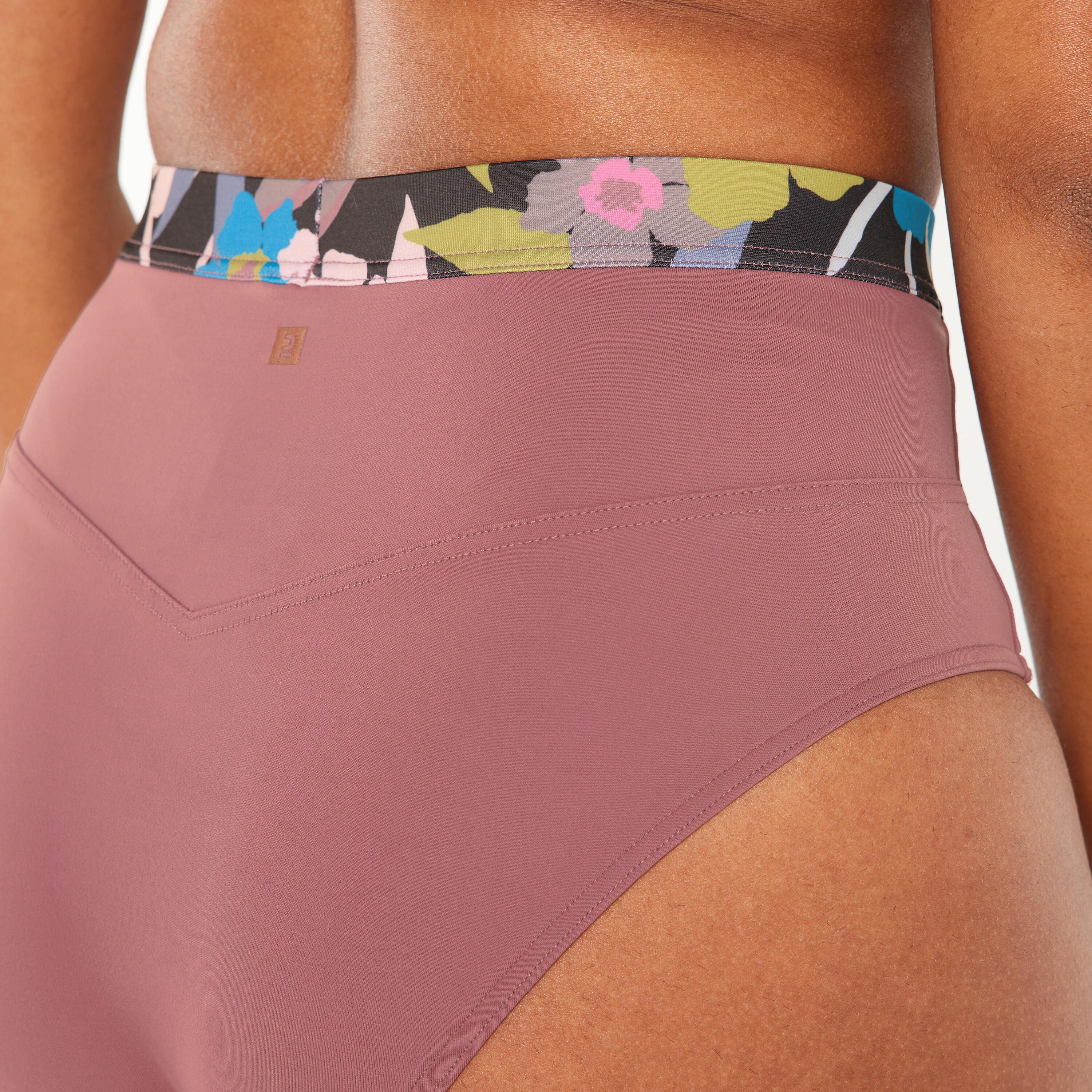 Bikinibroekje voor surfen dames Rosa paars 5/7