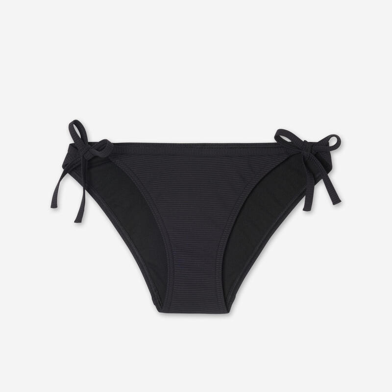 Kadın İpli Bikini Altı - Siyah - Dokulu - SOFY