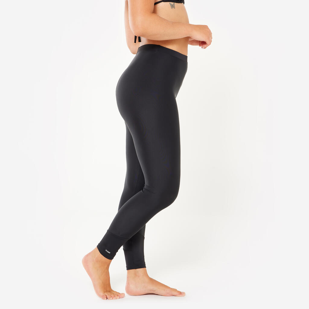 Legging anti uv surf Femme - Size + noir