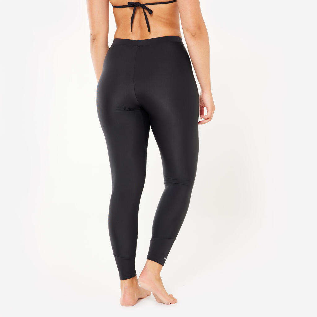 Legging anti uv surf Femme - Size + noir