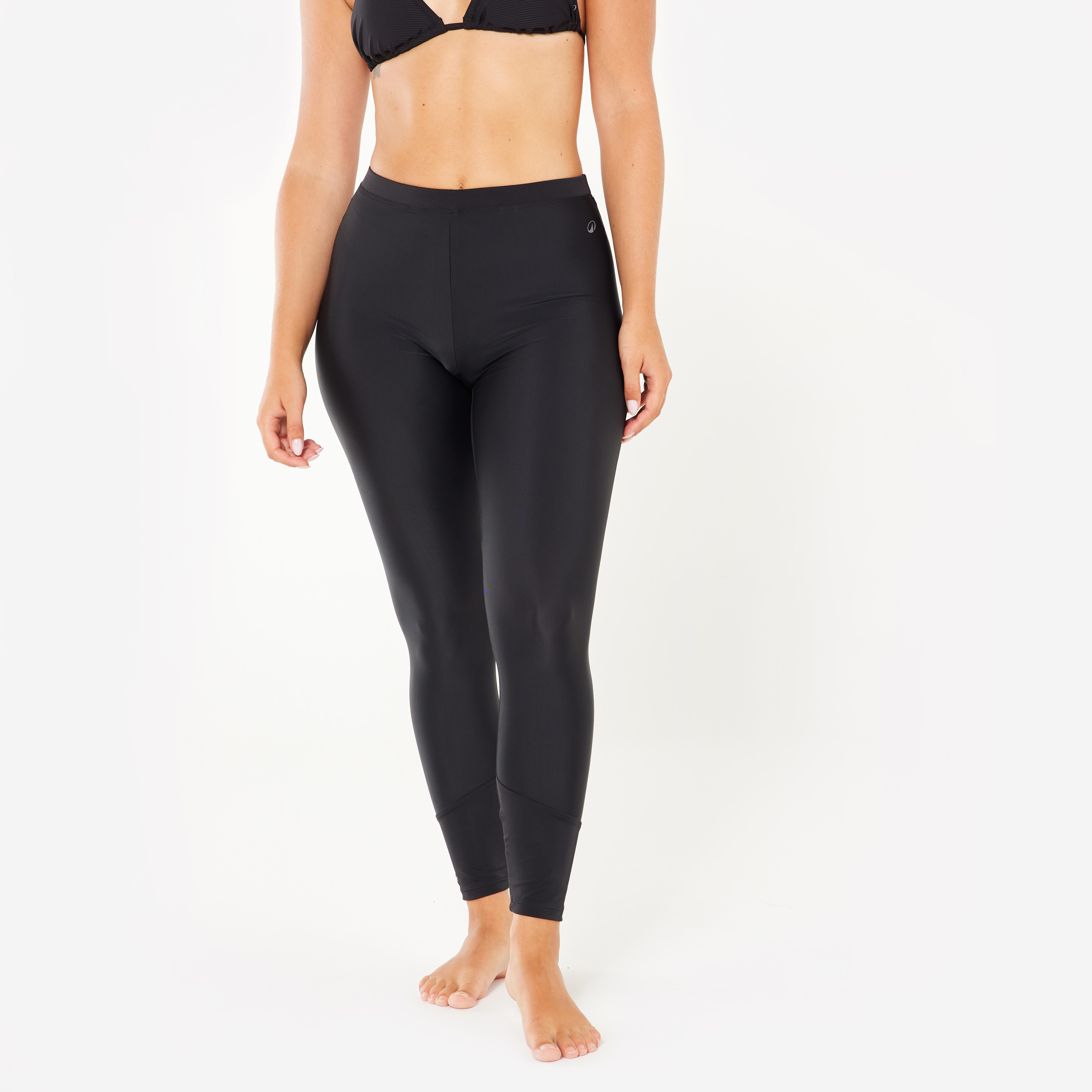 Women’s surfing UV-protection leggings - + size black