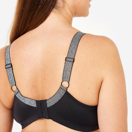 Купальник-балконет чорний