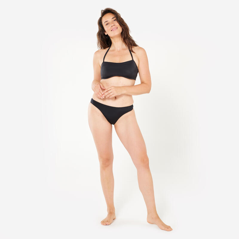 Slip de baie clasic Nina Negru Damă