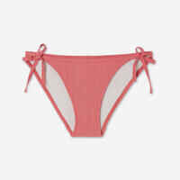WOMEN'S SURFING TIE SIDE SWIMSUIT BOTTOMS SOFY - PINK