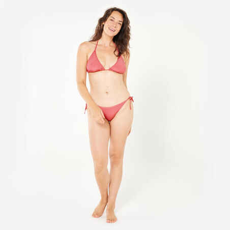 WOMEN'S SURFING TIE SIDE SWIMSUIT BOTTOMS SOFY - PINK