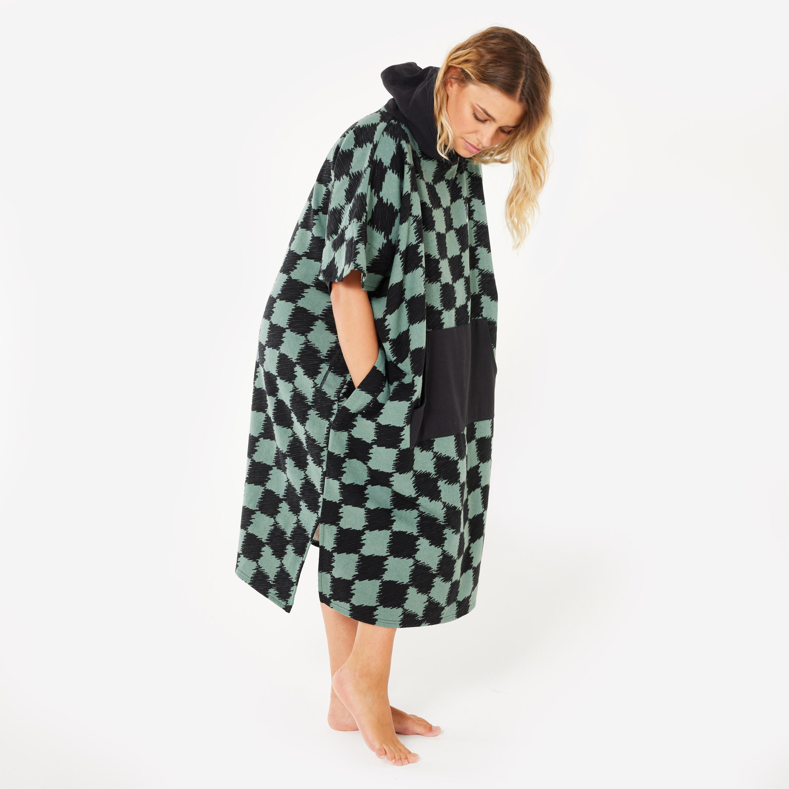 Surfponcho voor volwassenen Wavy 5/6