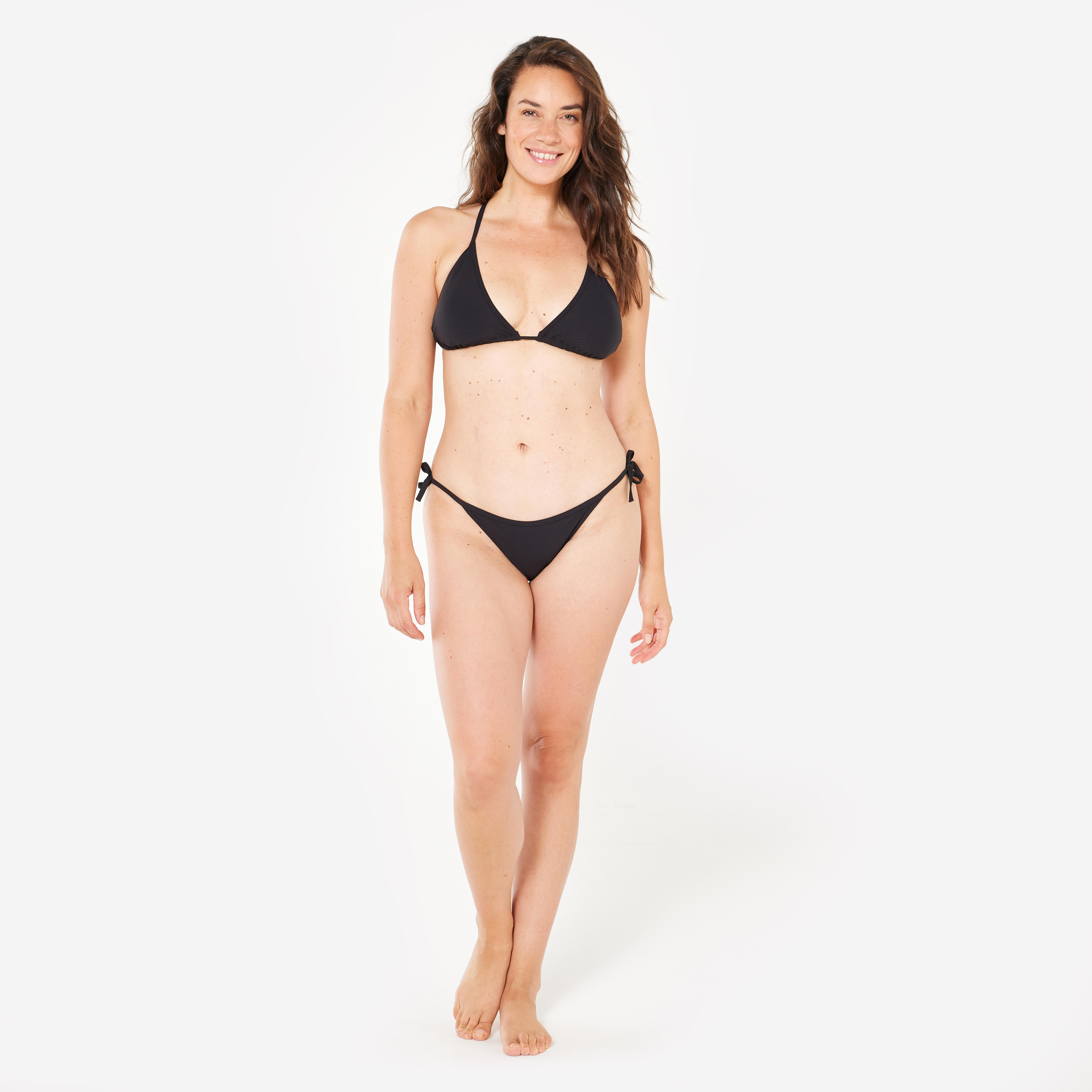 Haut de bikini de surf triangle texturé femme, Mae - OLAIAN