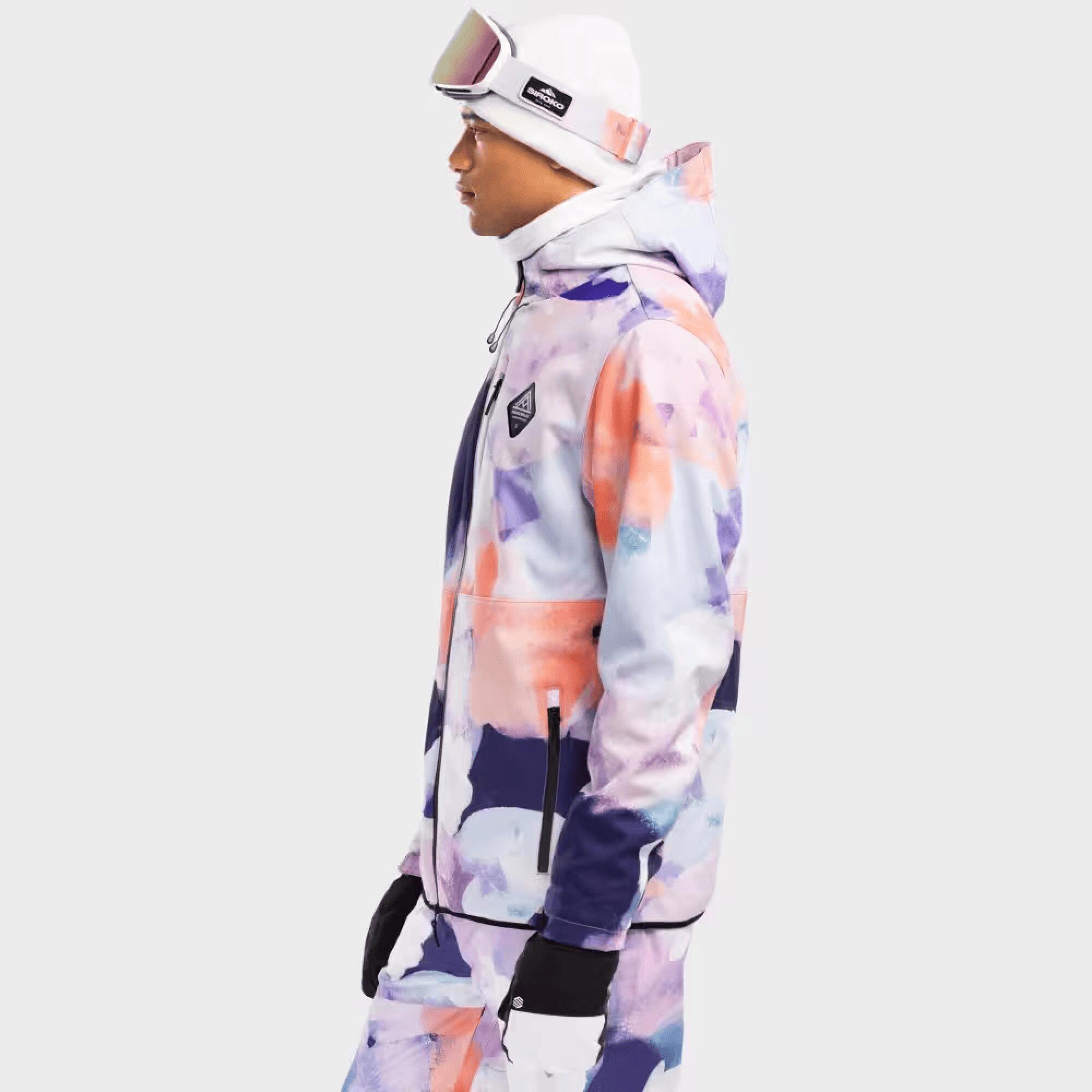 Chaqueta de snowboard y nieve softshell impermeable Adulto Siroko Chrea 8/8