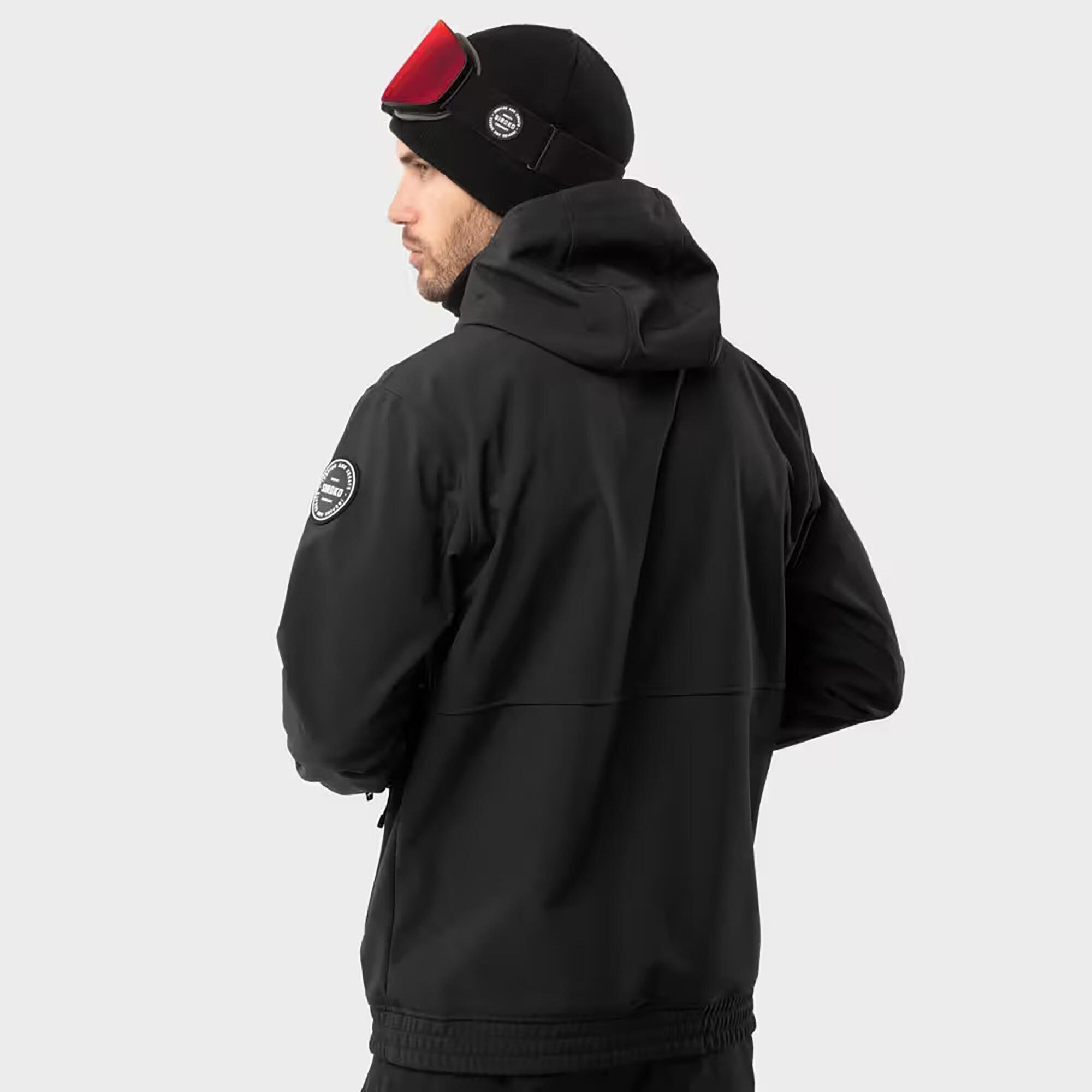 Chaqueta de snowboard y nieve tejido shoftshell Adulto Siroko Skywalk 7/7