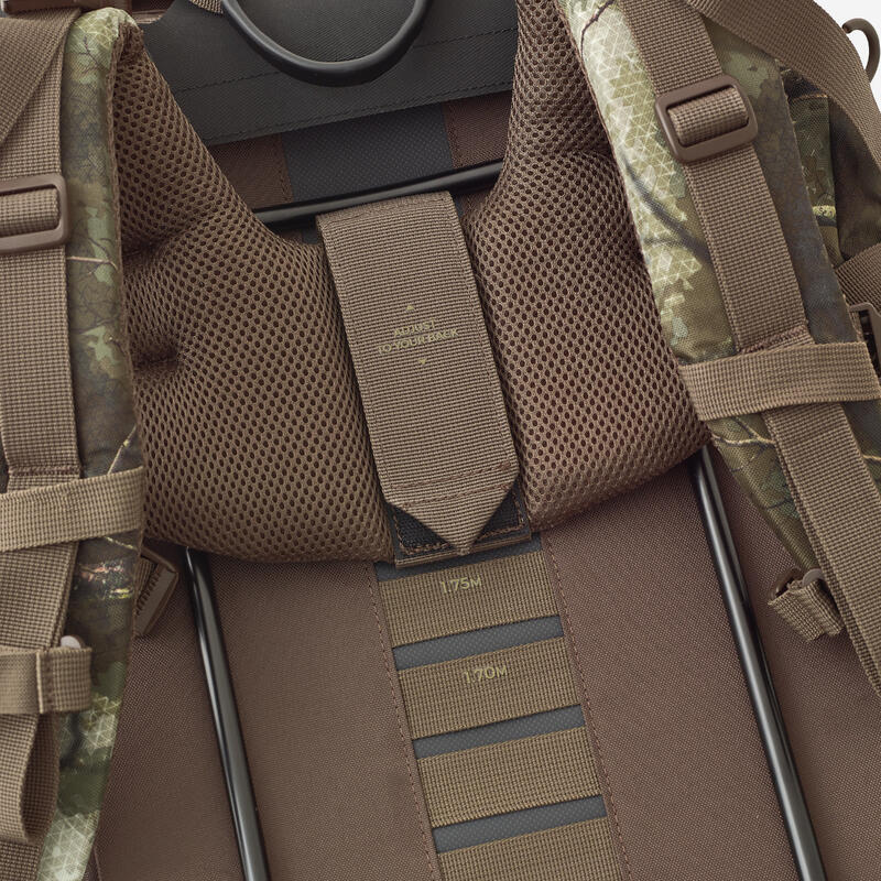 Sac à dos de chasse 70L camouflage treemetic