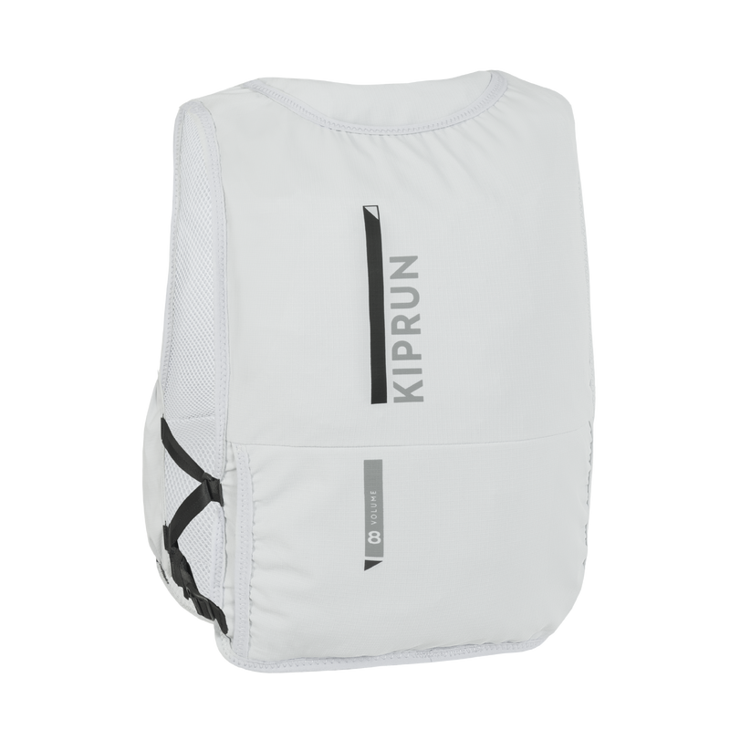 Sac trail running mixte poche à eau 1L incluse- KIPRUN 500 8L