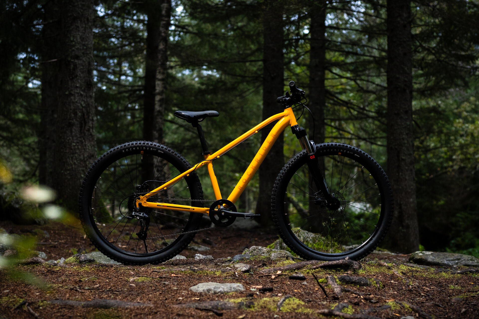 VTT ENFANT 26" 9-12 ANS, EXPL 900 JAUNE