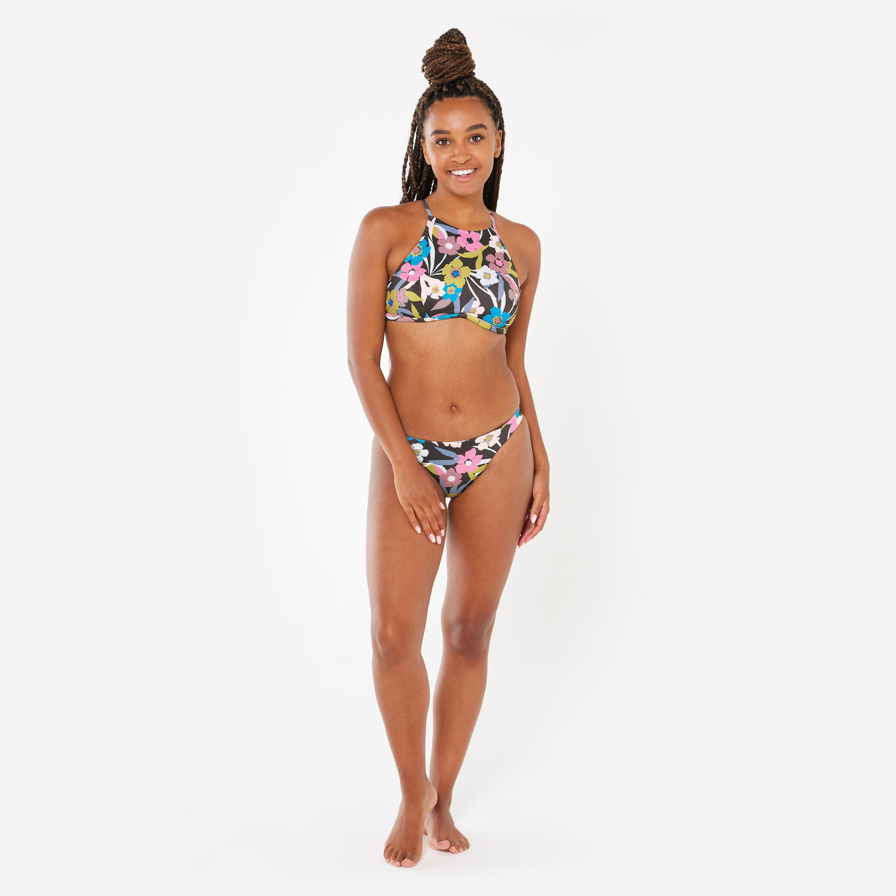 Bikinitop voor surfen dames high-neck Andrea multicolor 2/7
