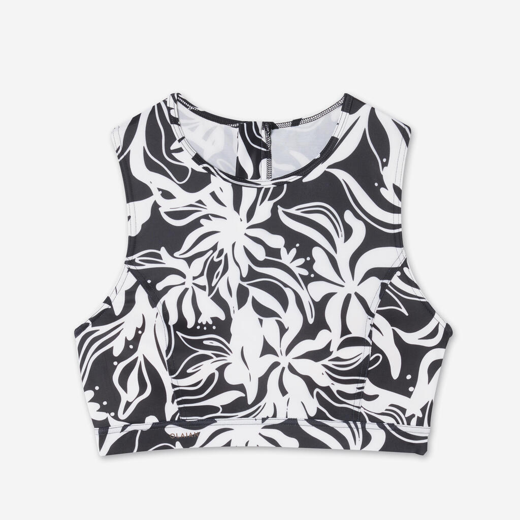 Bikini-Oberteil Damen Bustier bedeckend Carla petrolblau