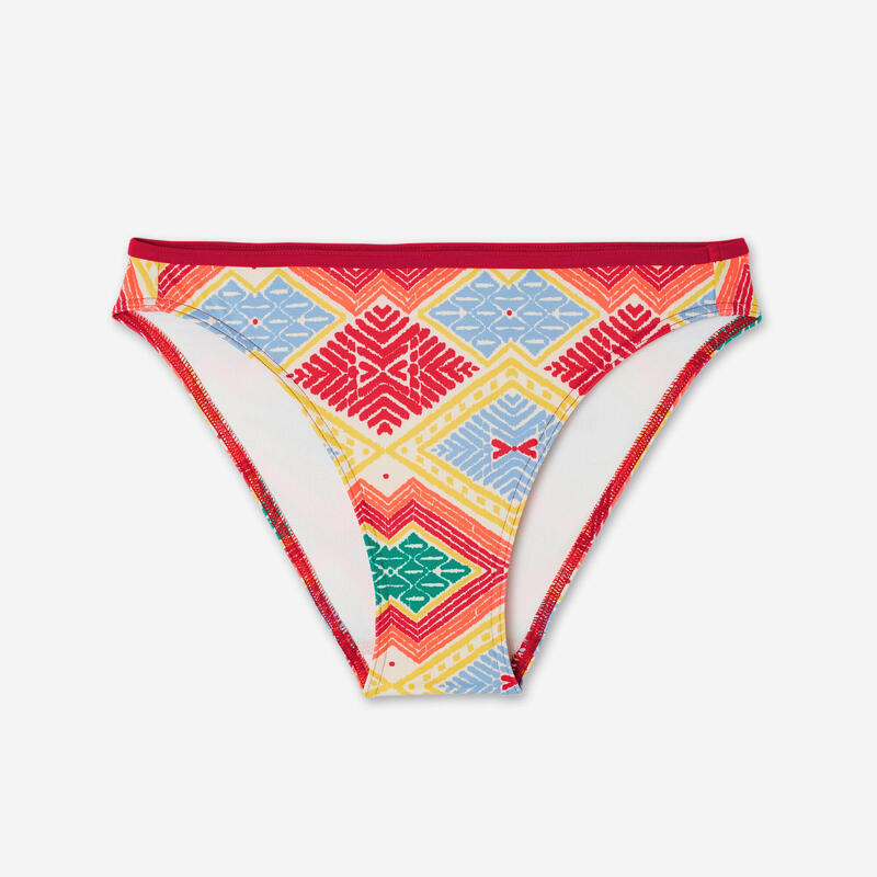 Slip de baie Nina sangria Roșu Damă