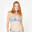 Bustieră de baie push up surf flori Elena preerie multicolor Damă