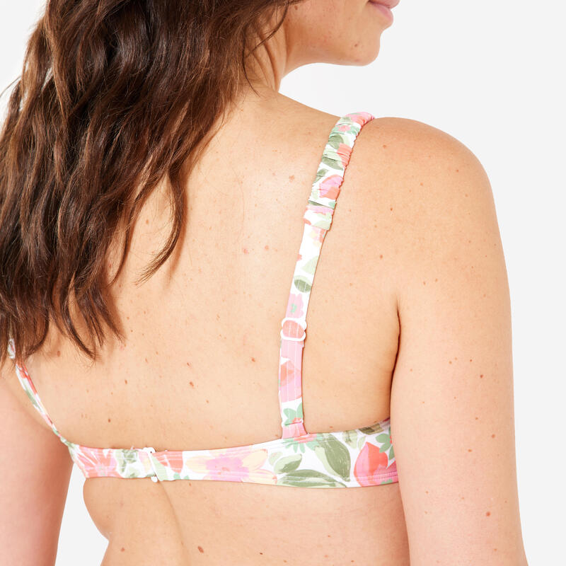 Bustieră de baie surf Imprimeu floral Roxy Heyly Damă
