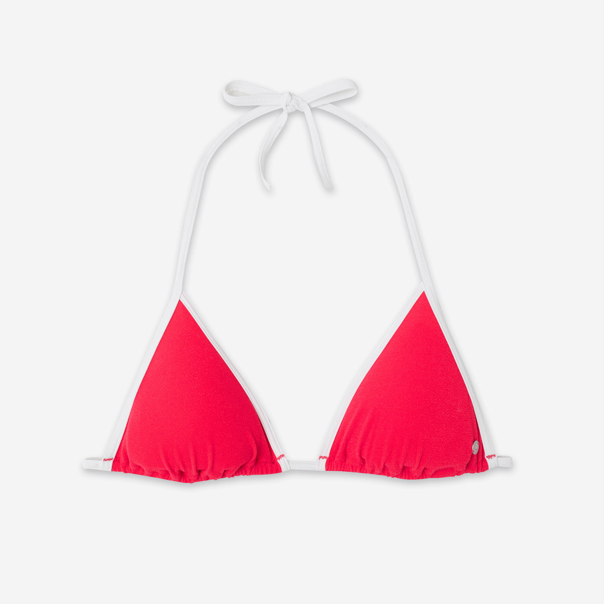 Bikinitop voor surfen dames triangel badstof Mae 6/7