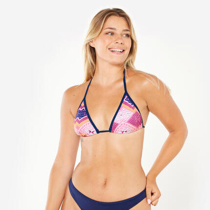 Haut de maillot de bain triangle Femme - Mae borneo vert