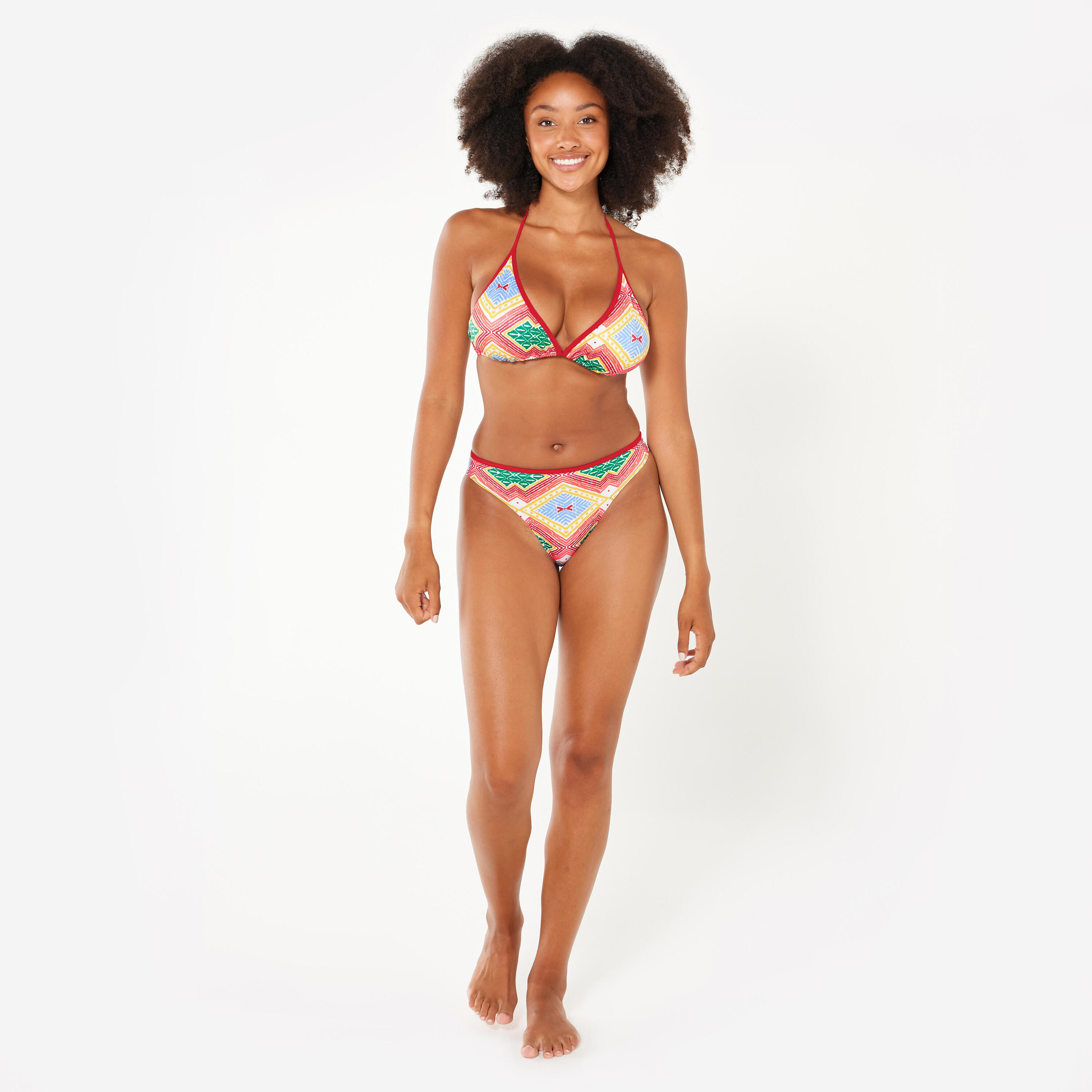 Braga Bikini Mujer Rojo Sangría 2/7