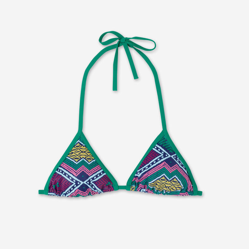 Haut de maillot de bain triangle surf Femme - Mae sangria vert