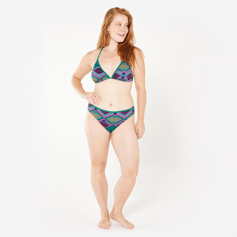 Haut de maillot de bain triangle surf Femme - Mae sangria vert