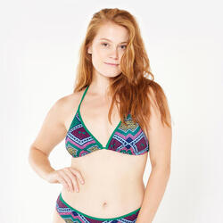 Haut de maillot de bain triangle surf Femme - Mae sangria vert