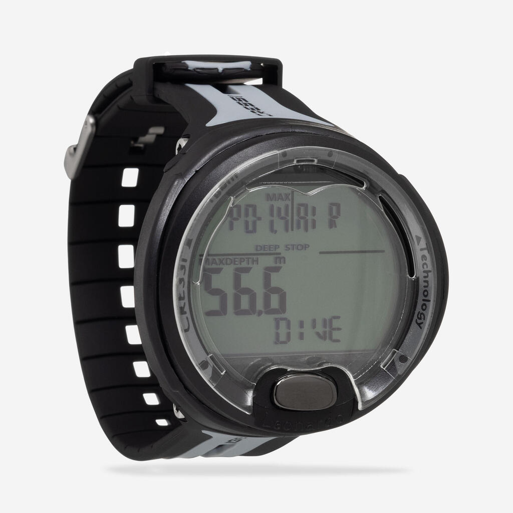 Scuba diving computer - Cressi Leonardo 2.0 grey