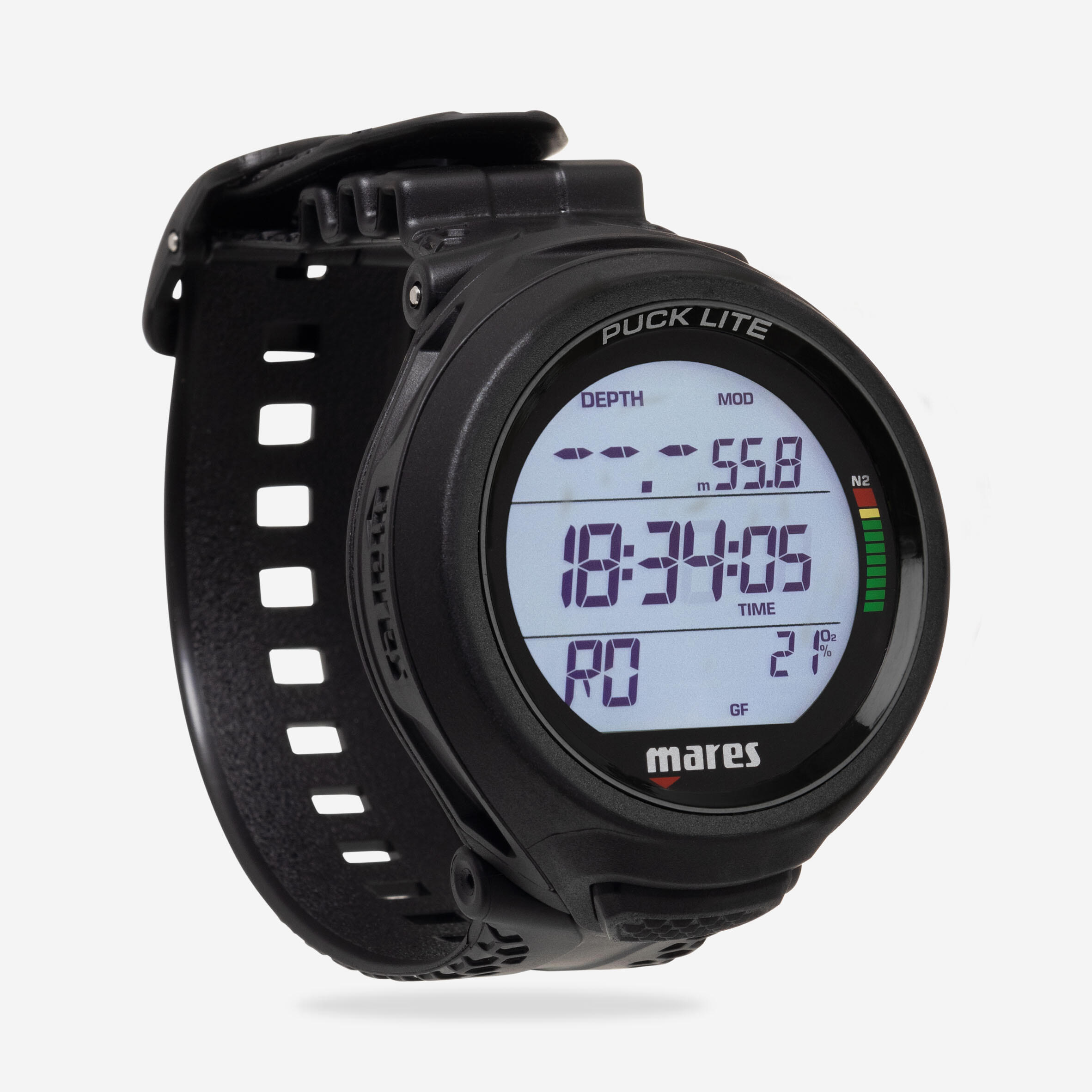 Ordenador Buceo Mares Puck Lite Negro MARES Decathlon