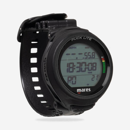 Computer da polso subacquea MARES PUCK LITE nero