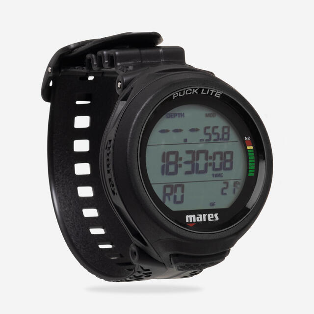 Computer da polso subacquea MARES PUCK LITE nero