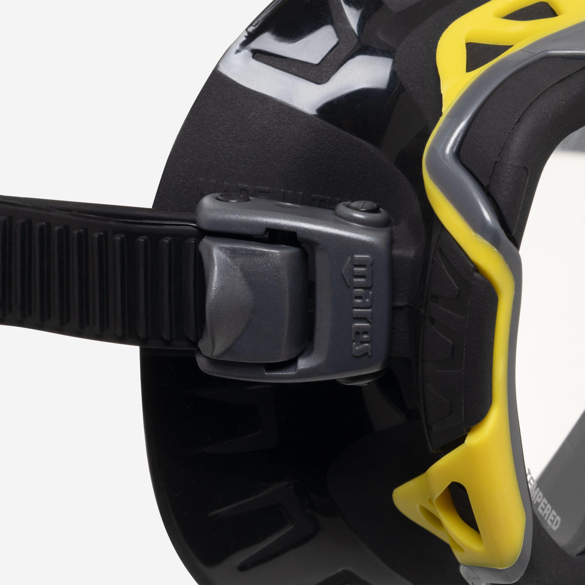 Duikbril X-Wire zwart/geel 6/10
