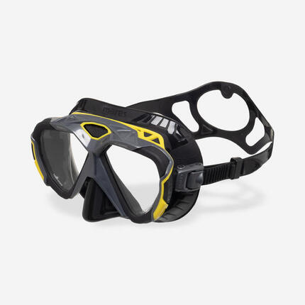 Mares Tauchmaske X-Wire schwarz/gelb