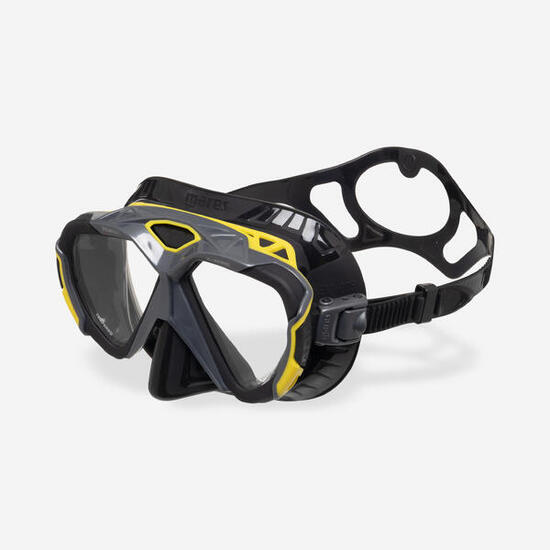 Mares Tauchmaske X-Wire schwarz/gelb