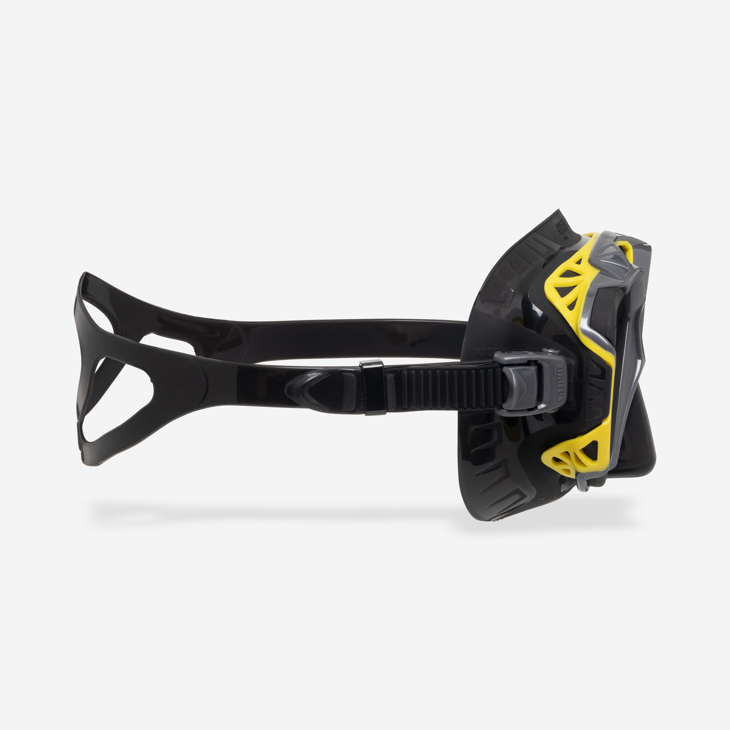 Duikbril X-Wire zwart/geel 4/10